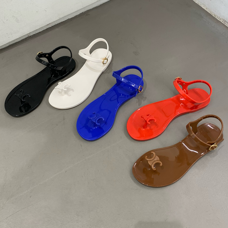 Summer Flat Sandals for Women, Available in Multiple Colors, Fashionable, Versatile, and Non-Slip