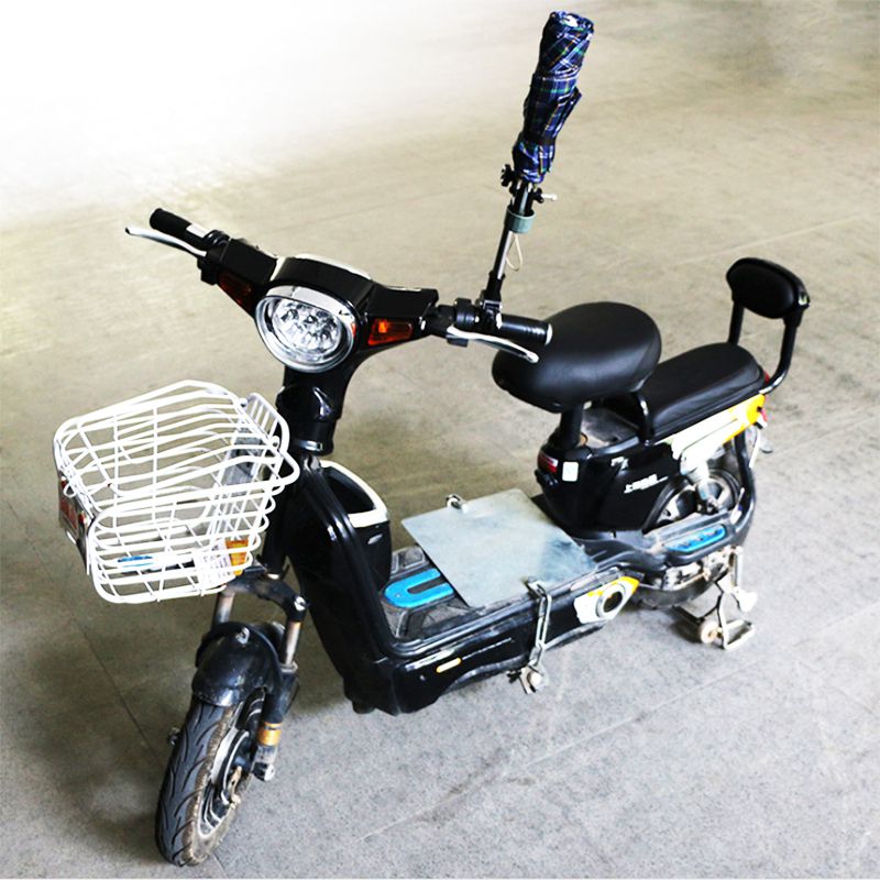 Bicycle umbrella frame umbrella frame sharing bicycle thickened stainless steel electric vehicle universal umbrella bracket multi-functional