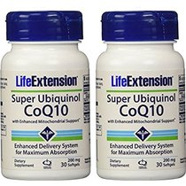 Life Extension Super Ubiquinol CoQ10 with Enhanced Mitochon