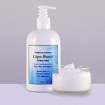 Lipo-Boost Firming Lotion. Firm and Tighten loose skin. Red