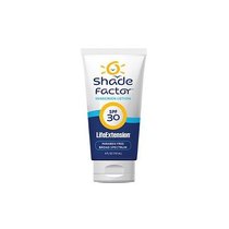 Life Extension Shade Factor Mineral SPF 30 Sunscreen Lotion