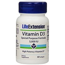 Life Extension Vitamin D3 5000 IU 60 Softgels