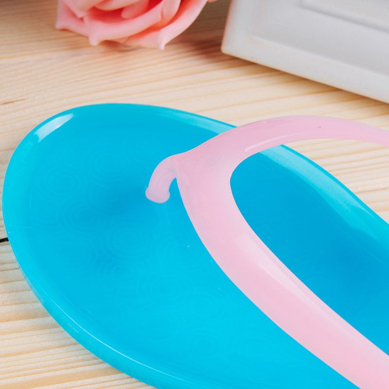 Nóng camellia flip- flops dép của phụ nữ nhựa thạch stereo camellia dép dép của phụ nữ