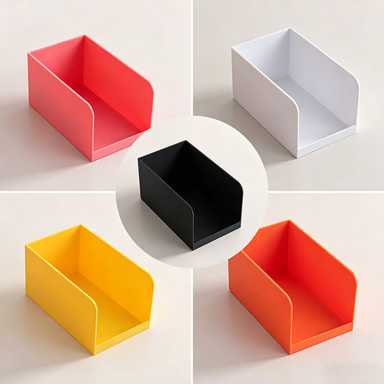 Courier Slip Storage Box, Slip Paper Organizer, Desktop Organization Tool, Thickened, High Aesthetic Value, Popular for E-Commerce Organization