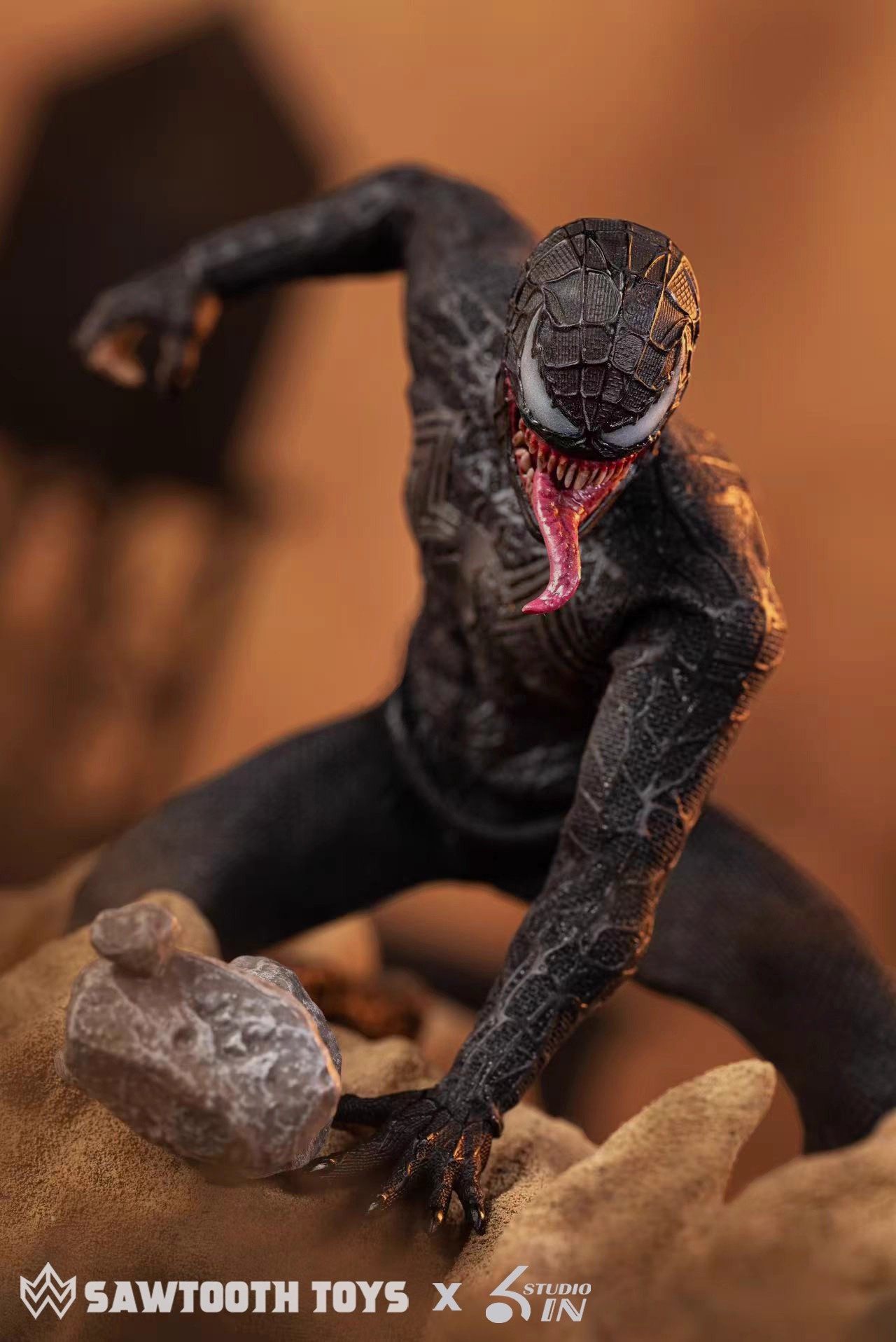 SAWTOOTH TOYS X 6in Studio 1/12 Venom Symbiotic Variant STM-20251