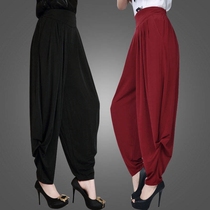 Special loose radish pants loose slim radish pants womens high waist spring and autumn Harlan Joker casual pants