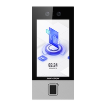 Hikvision face recognition access control system all-in-one attendance card fingerprint sensor automatic door controller