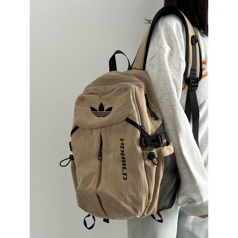Brand Genuine Sports-Style Backpack for Men and Women, Large-Capacity School Bag, Korean Version, Versatile Computer Bag, Travel Backpack