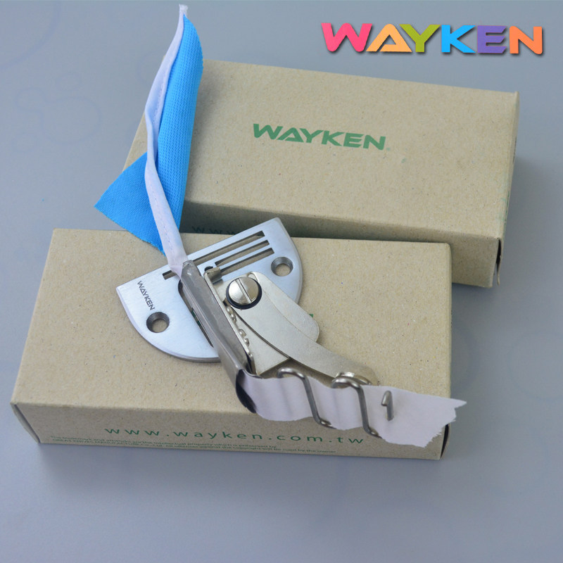 Taiwan Weiken A10 pull cylinder sewing accessories flat car edger double wrapping cylinder sewing aid slack pull barrel four fold