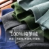 Áo len cashmere 100% nguyên chất nam cổ chữ V 2019 dày mùa đông thời trang nam trẻ trung áo len len dệt kim đáy áo - Áo len