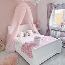 Dome girl heart Princess Tent Bed gauze bed mantle Princess wind ins European style shading gauze children mosquito net home