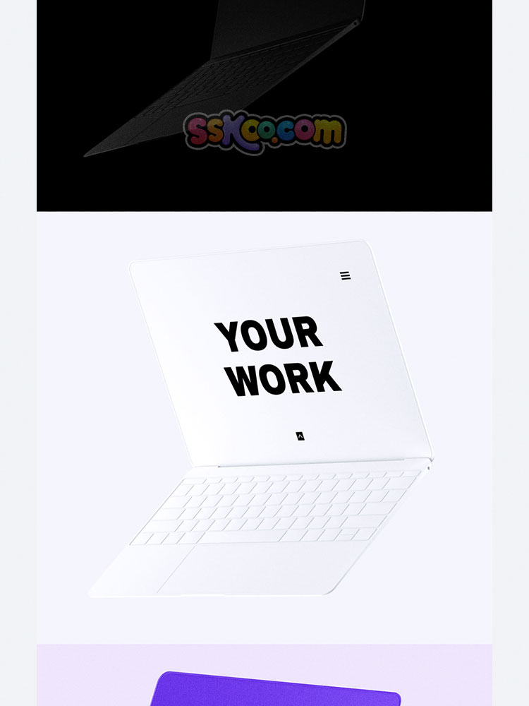 iPhone手机iPad平板Macbook电脑iMac模型样机PSD素材SKETCH模板插图10