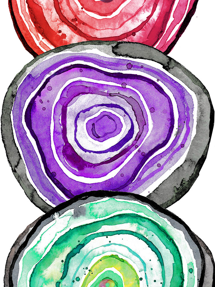 水晶宝石钻石手绘水彩剪贴插画PNG免扣AI矢量背景透明PSD设计素材插图12