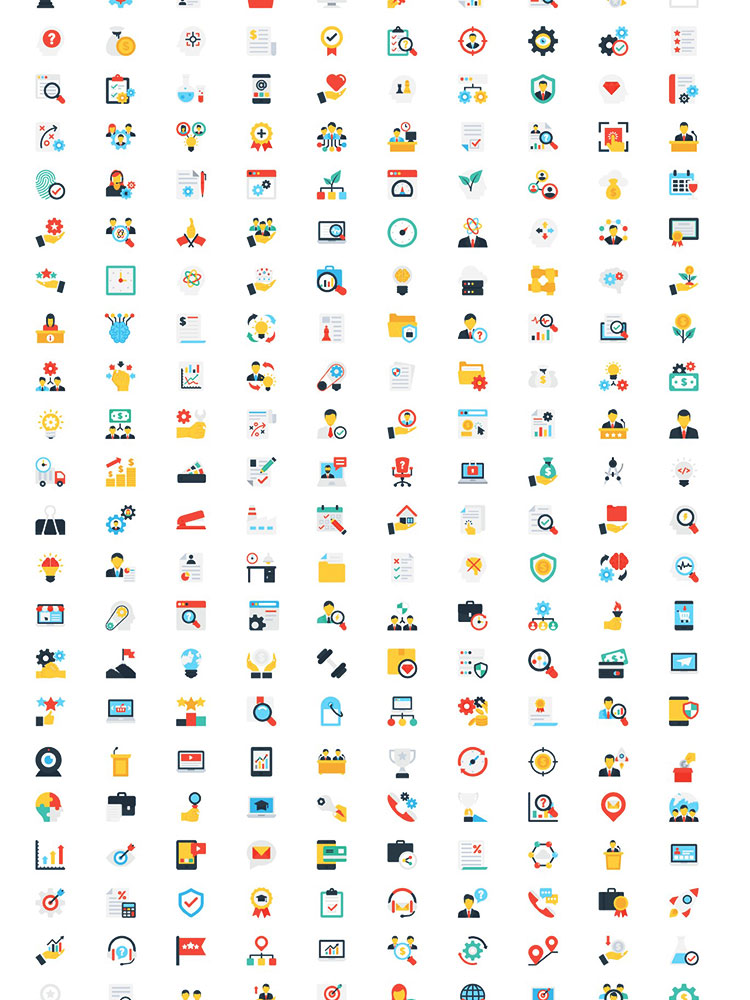 电商营销社交教育互联网物流金融运动APP UI ICON图标AI设计素材插图10
