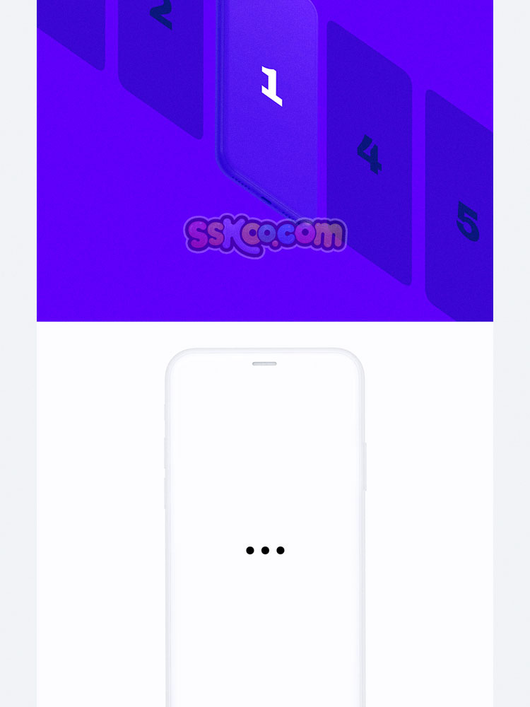iPhone手机iPad平板Macbook电脑iMac模型样机PSD素材SKETCH模板插图6