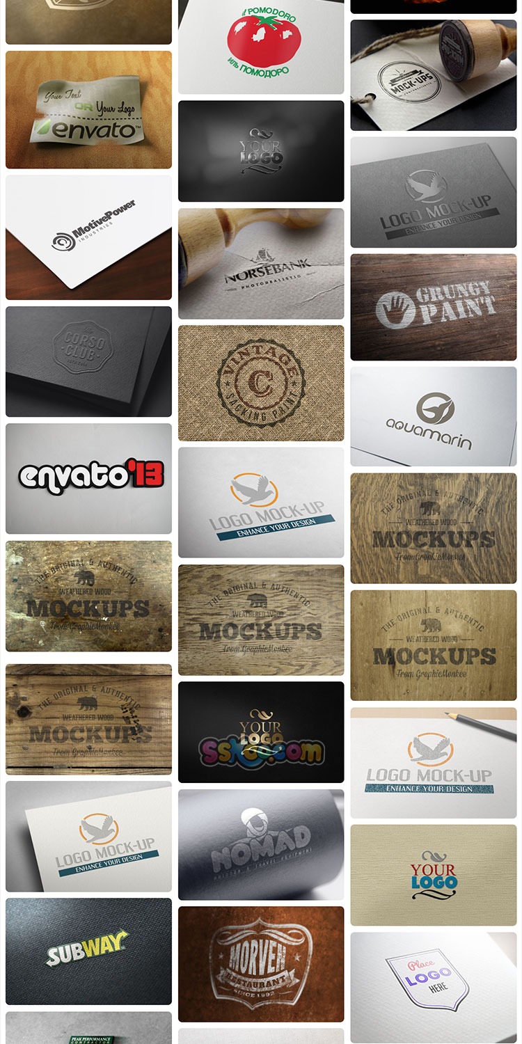 徽章徽标VI标志LOGO品牌印章PS智能贴图展示样机设计素材PSD模板插图5