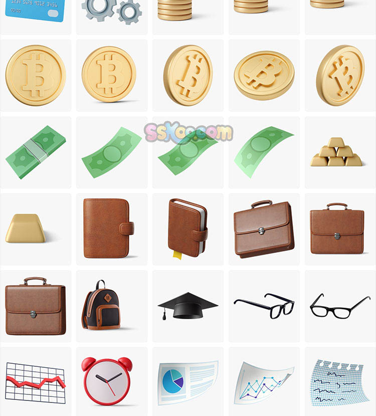 3D立体潮流网页UI图标ICON插画插图作品集装饰图片PPT素材PNG免扣插图17