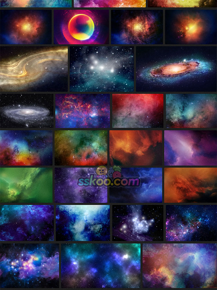 银河宇宙星空夜空星云粒子大数据可视化科幻背景高清摄影图片素材插图12
