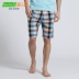 Hàng loạt thời trang mới và thoải mái tại nhà quần nam nam và nữ quần ngủ cotton mỏng mùa xuân và mùa hè thường mặc quần thể thao rộng kích thước lớn đồ lót Quần tây