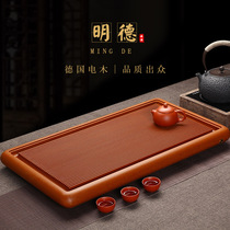Ren Tang Bakelite tea tray German household simple solid wood tea sea tea set size Taiwan rectangular tray tea table