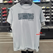 Li Ning short sleeve T-shirt man 2021 summer pure cotton comfortable and breathable soldier without tired round collar blouses AHSR117 119