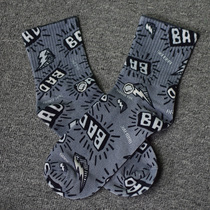 China Li Ning Sport cotton socks Mens and women Sox New products comfortable and sweat-absorbing sweat-and-sweat long socks AWSR105