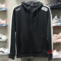 Li Ning cardigan hooded sweater 2020 spring and autumn mens training series fashion sports jacket top