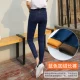 Quần jeans nhung đen nữ mùa đông 2018 mới lưới đỏ eo cao phiên bản Hàn Quốc đã mỏng với quần nhung dày