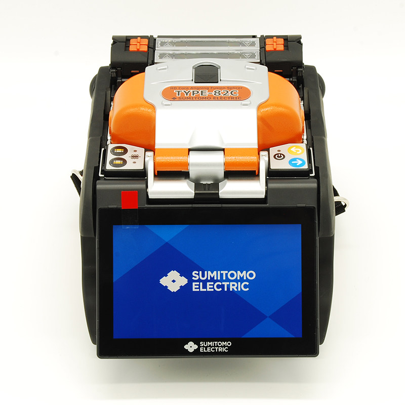Japan Sumitomo T-82C fusion machine optical fiber fusion machine monitoring security optical cable hot melt machine optical fiber fusion machine