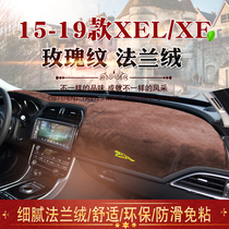 20 models Jaguar XEL meter bench Photophobic Mat Import 15 19 XE medium control bench shading sun protection mat retrofit special