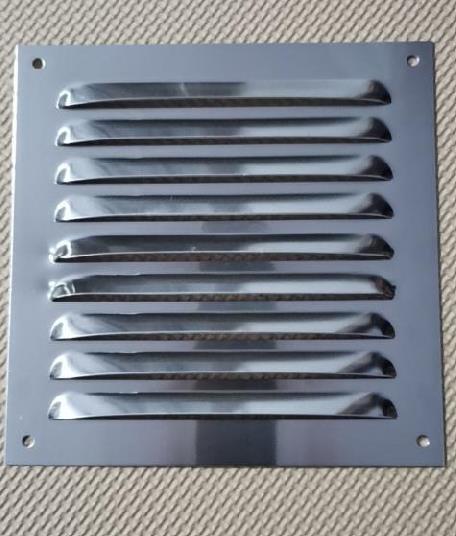 Can be customized bed bag anti-theft window ventilation? Air vents exterior wall 300 aluminum alloy shutters for rain protection