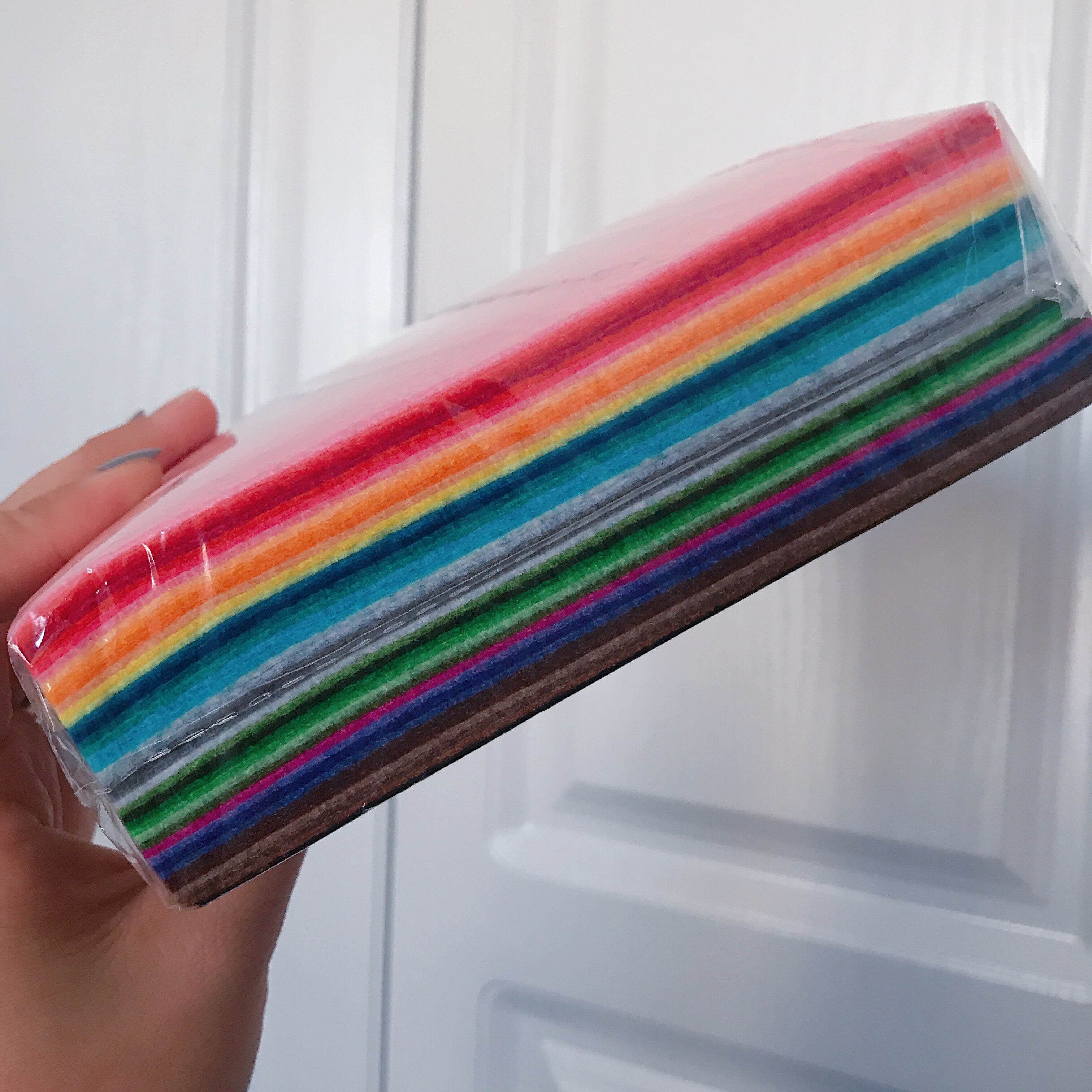 Dahanjia wool 15 non-woven fabrics 20 40 colors children's DIY handmade materials hairpin jewelry stickers felt