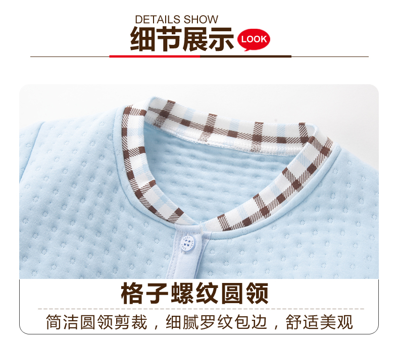 Cô gái thân thiện mùa thu và mùa đông 3 trẻ em cotton dày 4 trẻ em lớn Bộ đồ ngủ một mảnh ấm áp Đàn ông 2-5 tuổi 7 quần áo đồ bơi trẻ em