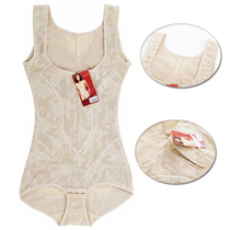 Official flagship store Tingmei seamless abdomen buttocks waist one-piece body sculpting clothes tight-fitting postpartum zipper breast support body