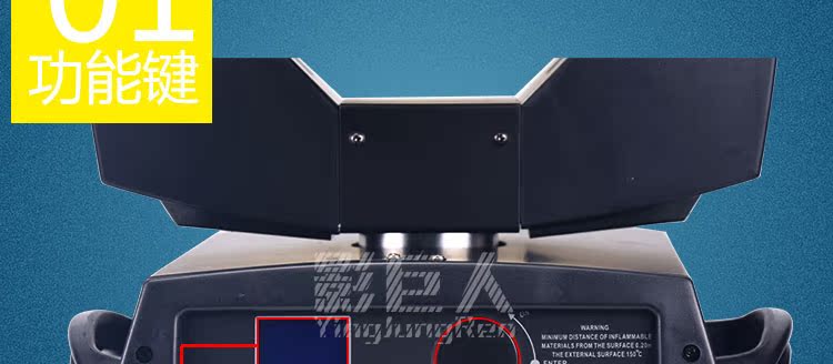 đèn led nháy xanh đỏ Mỹ lớn sân khấu thiết bị chiếu sáng 200W chùm ánh sáng 230w thanh ánh sáng di chuyển đầu mô hình đèn đám cưới hiển thị ánh sáng đèn led nháy theo âm thanh