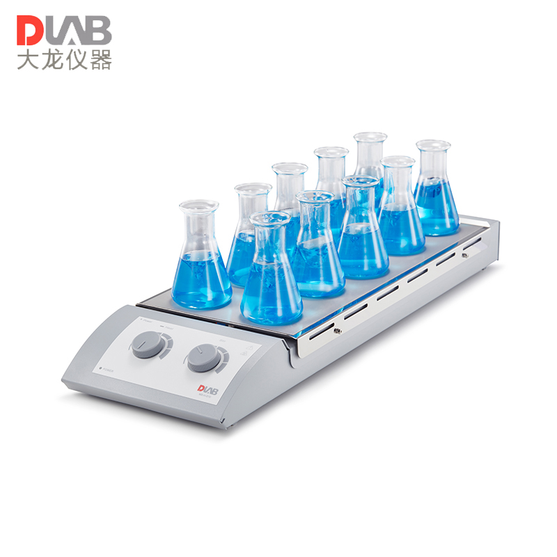 Beijing Large Dragon MS-M-S10 Multi-channel heating magnetic stirrer experiment Number of ten channels MS-H-S10