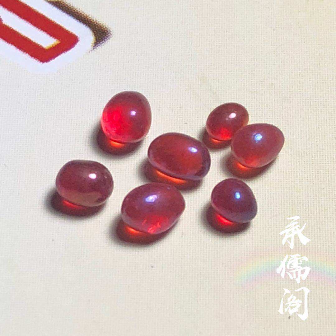 Sakyamuni Buddha Phantom Solid Son Dreamy Red Junction for Shelita can fit hide (size 2-4mm)