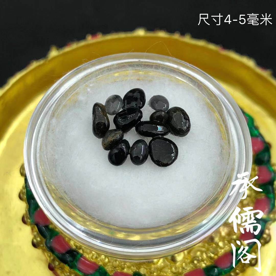 Green-degree mother firm knot edge for shalitagau boxed Tibetan Buddhist statues with a single 2-3mm