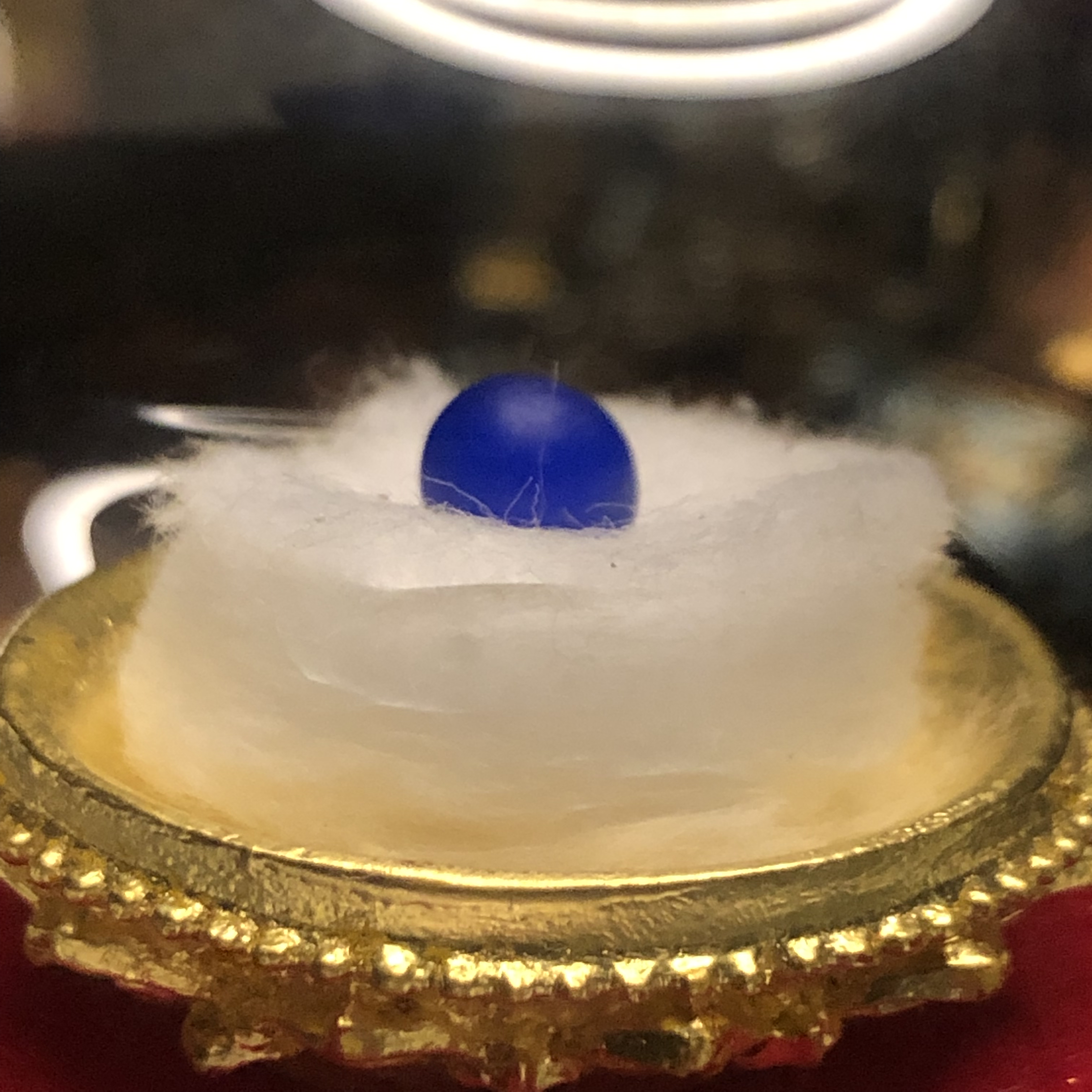 Yakushi Fuka blue sturdy for the stupa Gawu box size 6-8mm