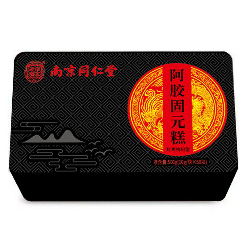 Nanjing Tongrentang donkey-hide gelatin solid yuan cream 500g red dates wolfberry black sesame donkey-hide gelatin cake donkey-hide gelatin paste instant