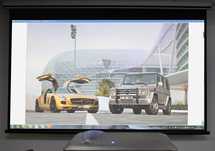Máy chiếu tại nhà dạy máy chiếu thông minh HD thông minh ban ngày 1080P không dây wifi đầu tư trực tiếp