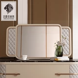 Современный мраморный туалетный столик для спальни, мебель, розовое золото, делается под заказ