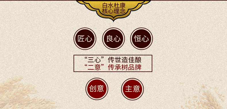 白水杜康 琼浆湖A19 52度浓香型白酒 450ml*6瓶 图5