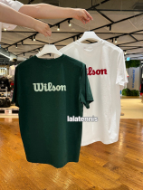 Korea Direct Mail｜Wilson Tennis Series Mens and Womens Same Style Back Logo Quick-drying T-shirt｜24 New Style