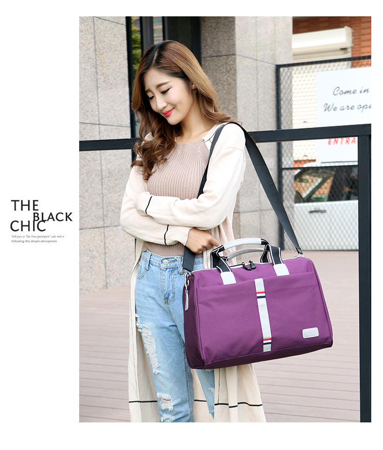 Túi du lịch công suất lớn nam và nữ túi đeo vai chéo chéo túi du lịch túi quần áo du lịch túi du lịch túi du lịch adidas