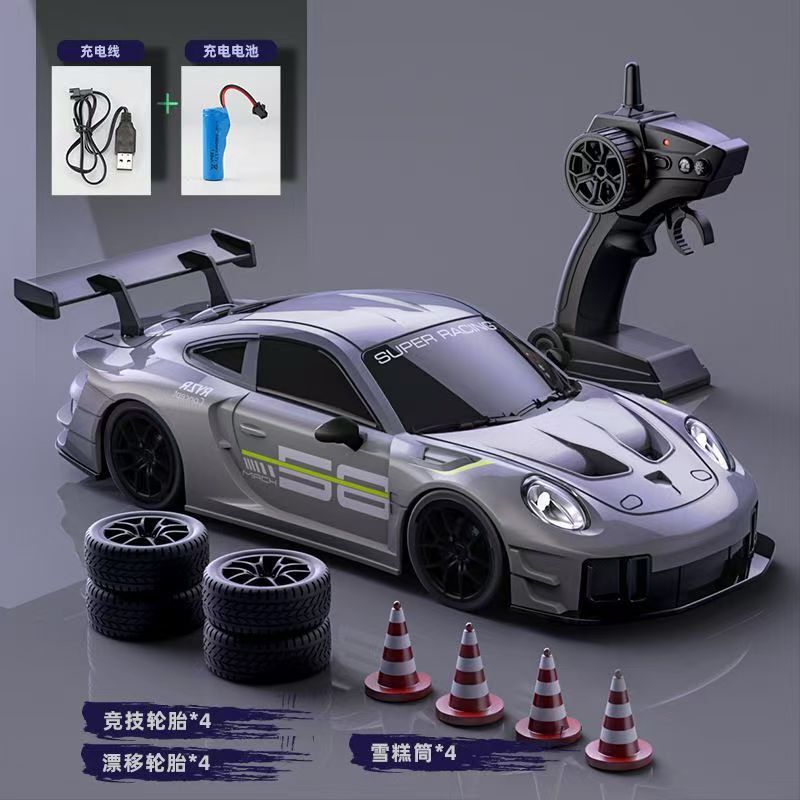 New Rc Remote Control Car Su7 Four-Wheel Drive Drift High-Speed Racing Car Boy Porsche Sports Car Kidsren's Car Toy 911