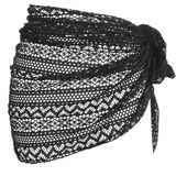 Черный кружевной купальник, фартук, пляжный ремень, защитное белье, юбка, защита от солнца