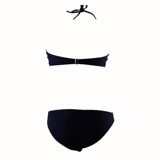 Спортивный военно-морской сексуальный раздельный модный купальник, европейский стиль