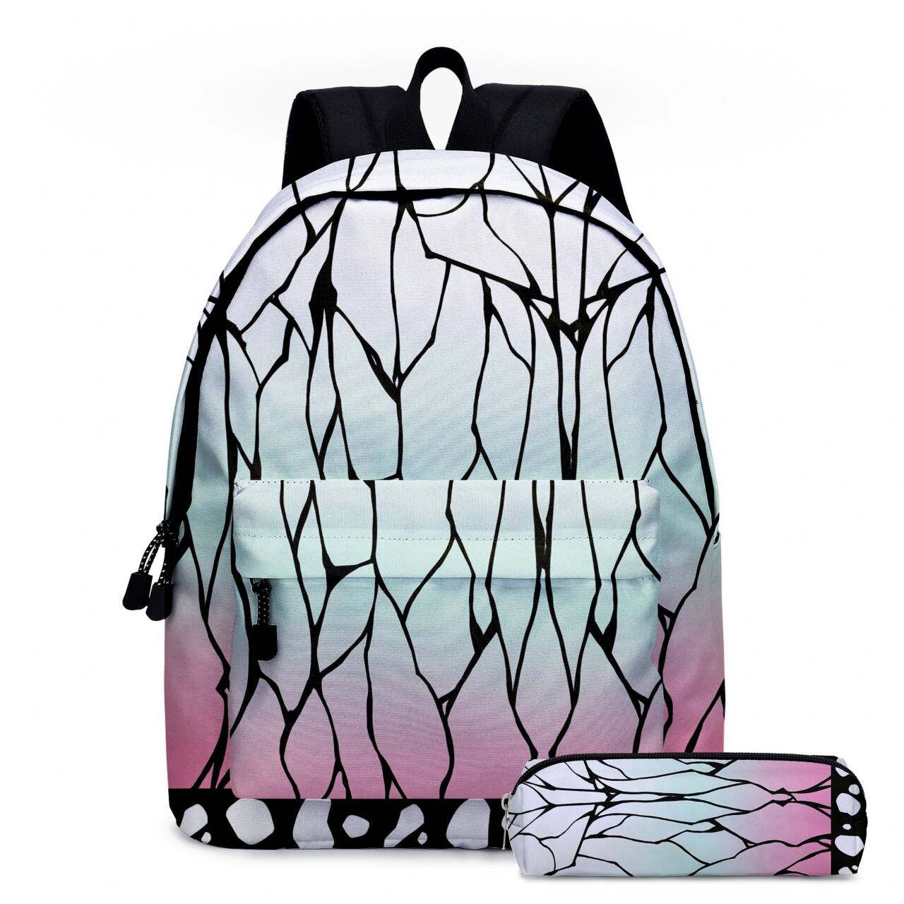 Backpack Bag Otaku Harajuku Anime Demon Slayer Kochou