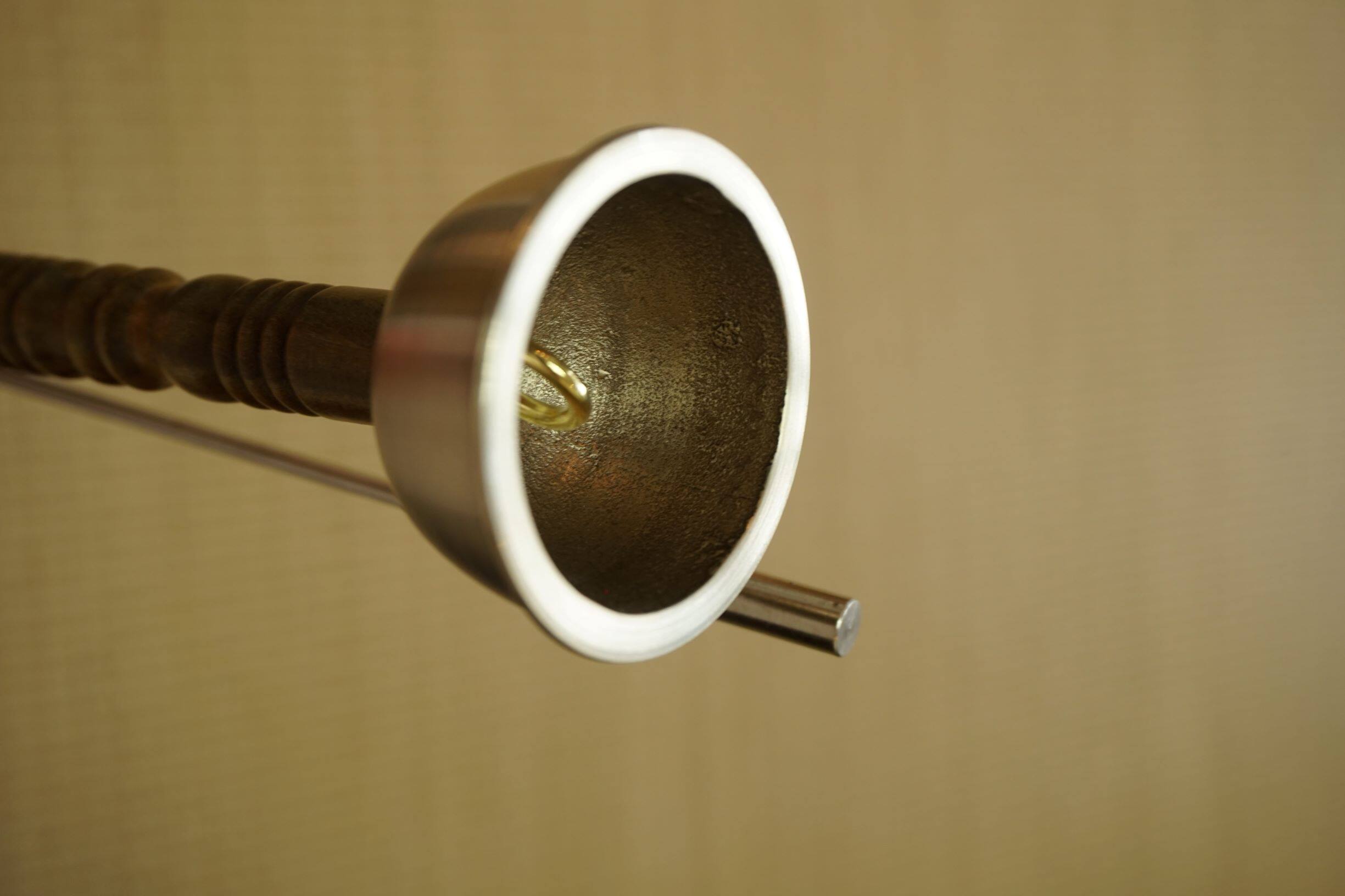 (Japanese-style chime) Rafting Moon chime Buddha Road dharma high silver handle Green sandalwood